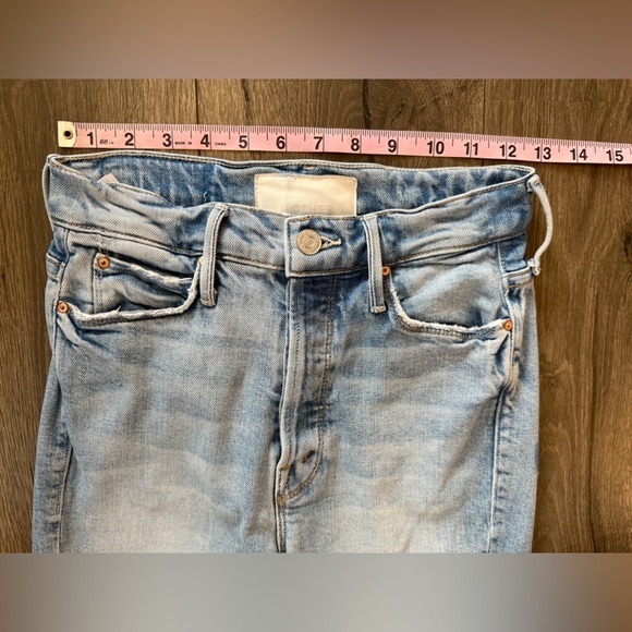 Mother Superior The Button Fly Dazzler Ankle in I Confess Size 24 - Picture 13 of 16